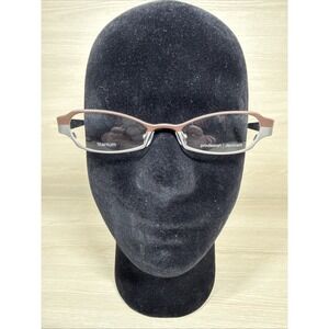 Prodesign: denmark 4315 C.5031 Brown Two Tone Oval Metal Sunglasses Frames 48/18